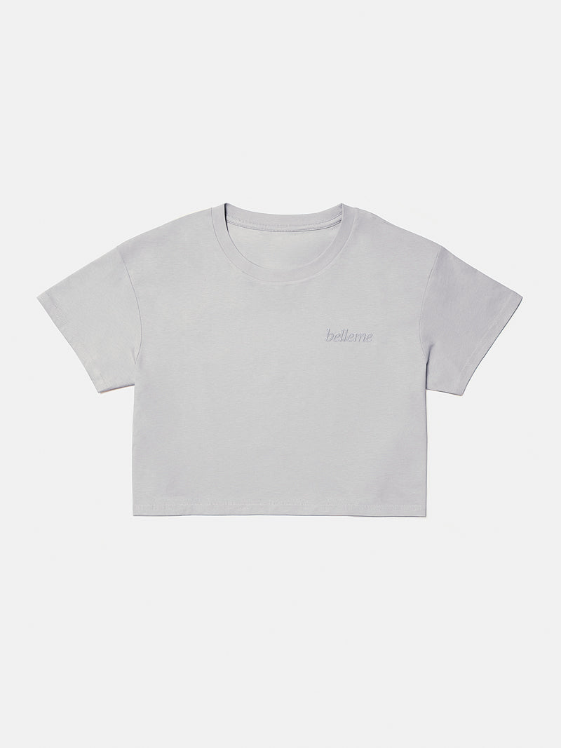 Signatures Crop Tee - Womens Storm