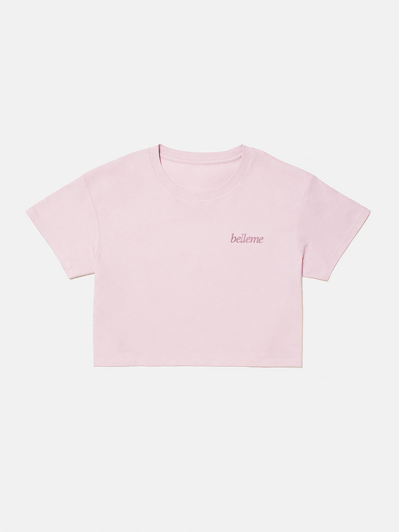Signatures Crop Tee - Womens Orchid