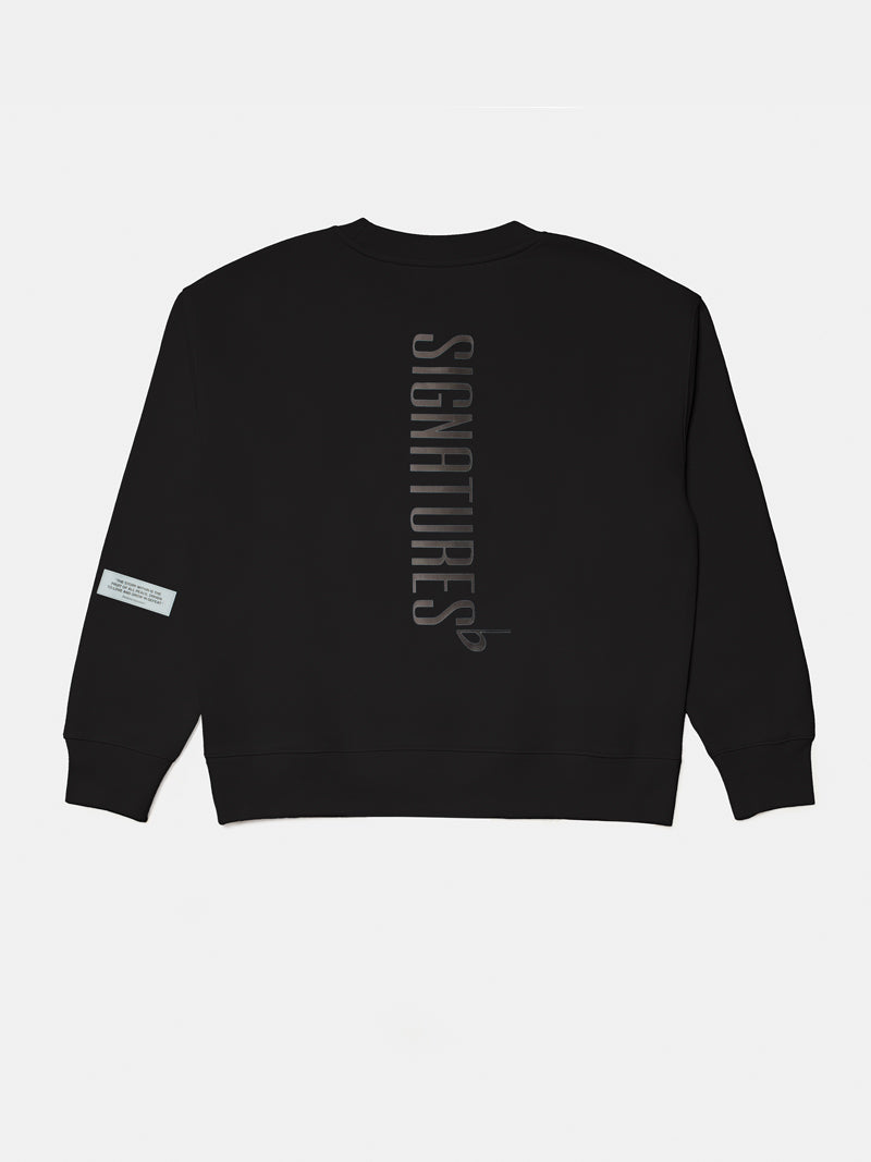 Signatures Crewneck - Mens Black
