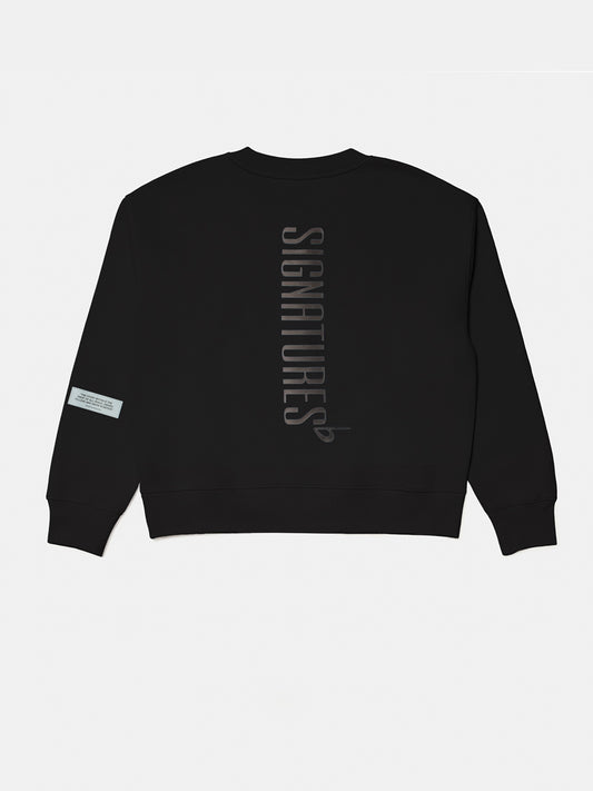 Signatures Crewneck - Womens Black