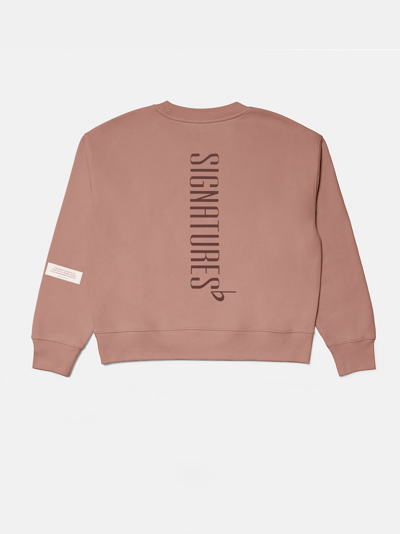 Signatures Crewneck - Womens Terracotta