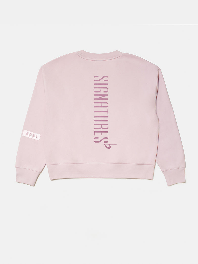 Signatures Crewneck - Womens Orchid