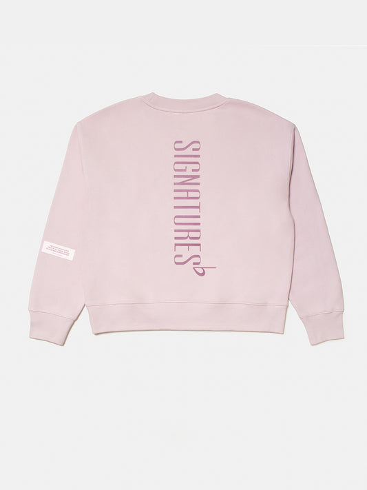 Signatures Crewneck - Womens Orchid