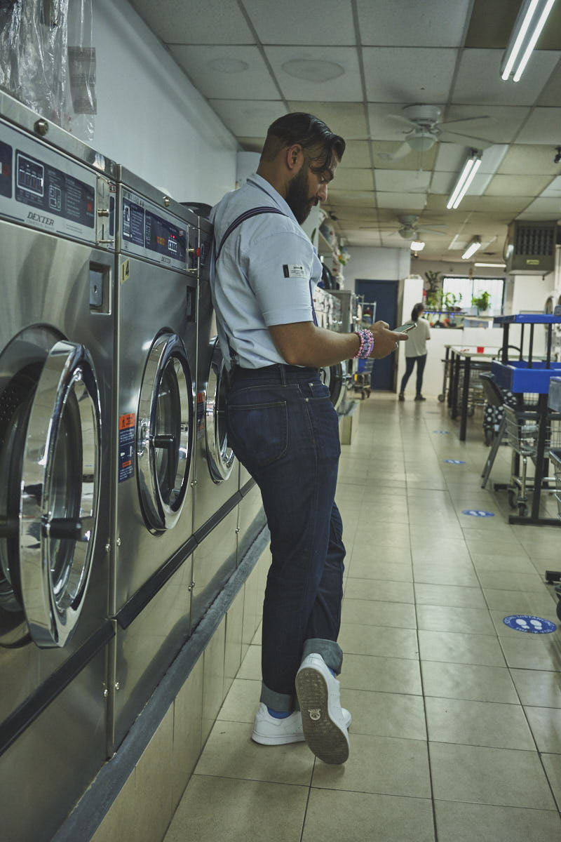 Glacier Blue Corduroy Shirt