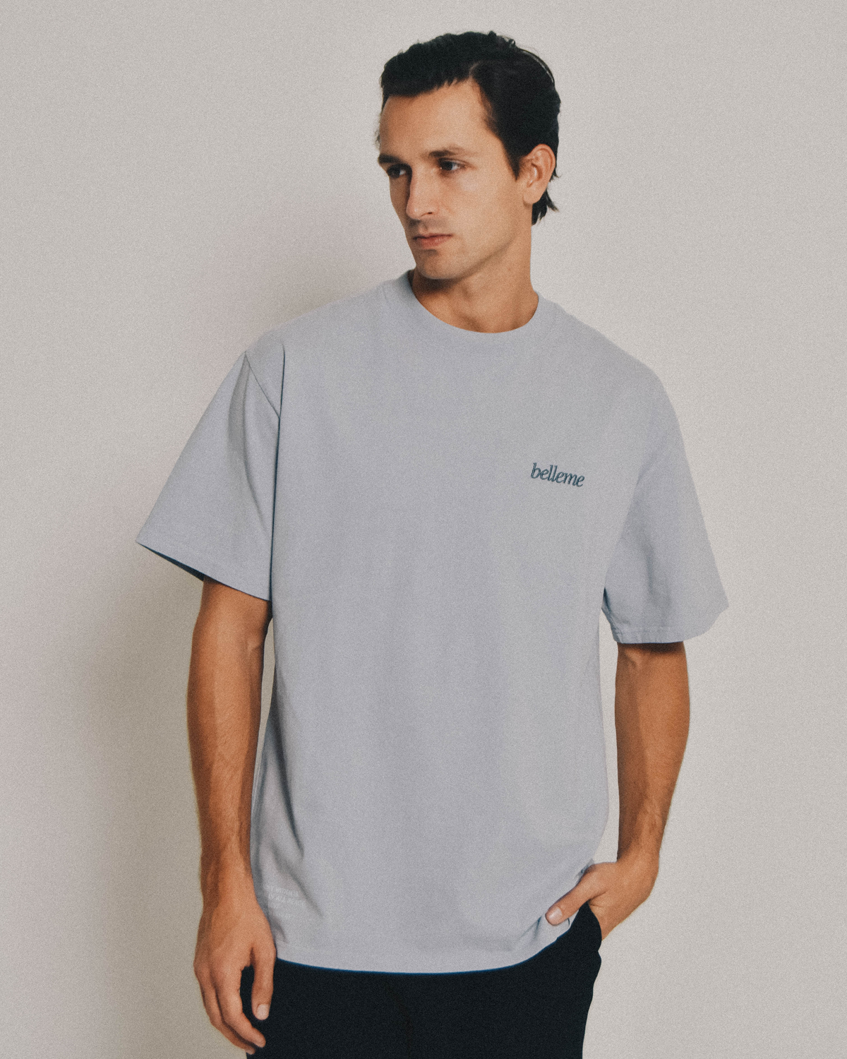 Signatures Heavyweight Tee - Mens Powder Blue