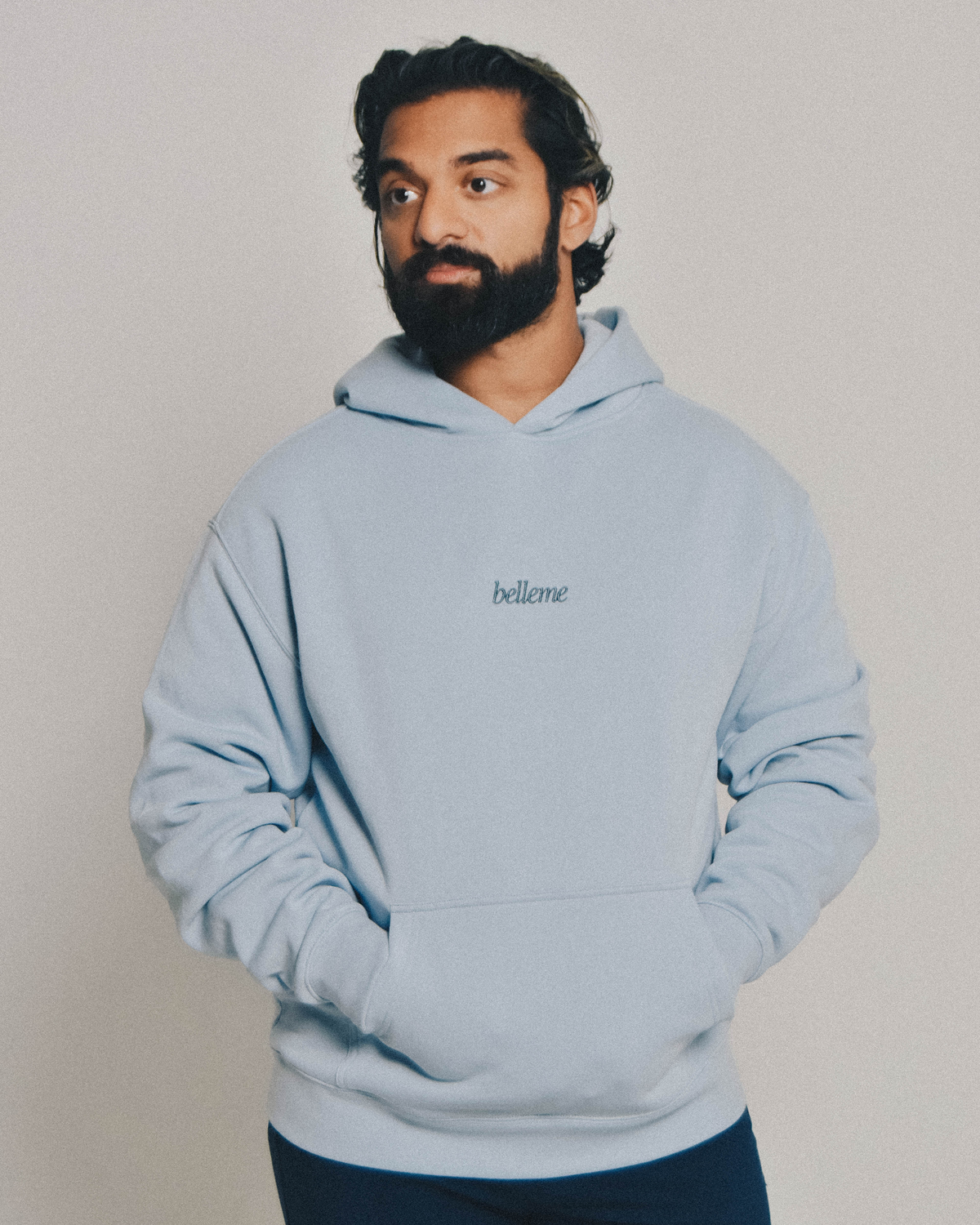 Signatures Hoodie - Mens Powder Blue