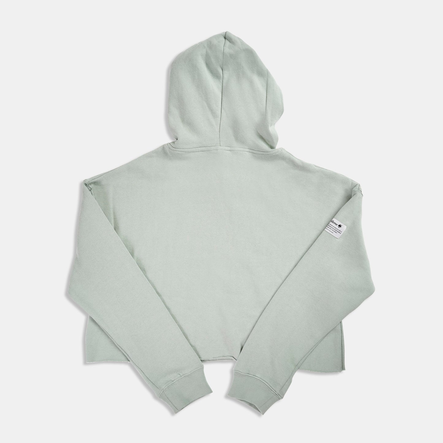 Sage Crop Hoodie