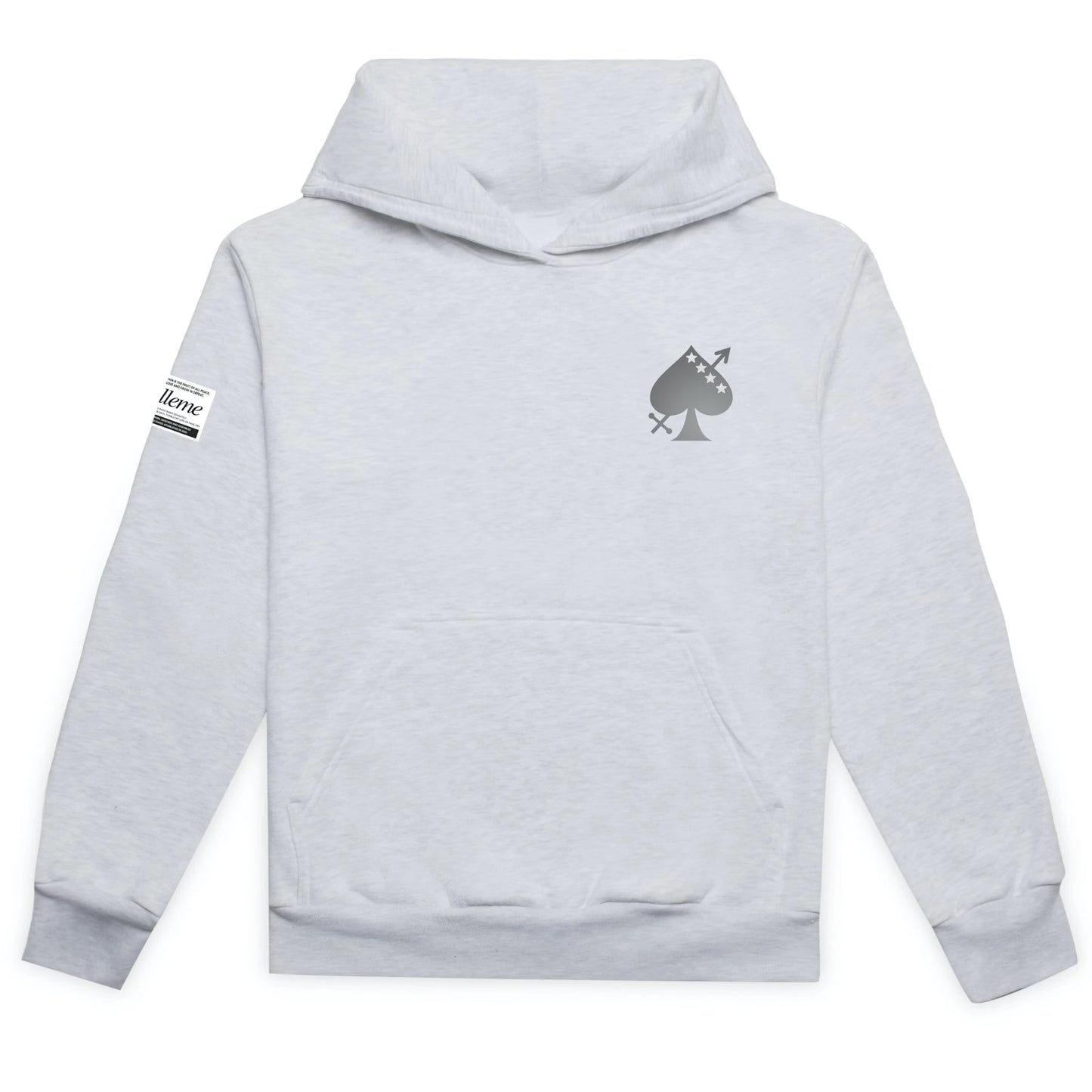 Ash Grey Spade Signature Hoodie