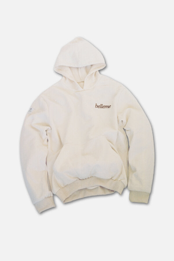 Belleme Script Hoodie [cream]