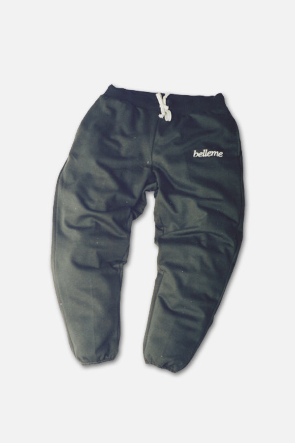 Belleme Script Sweatpants [stone]